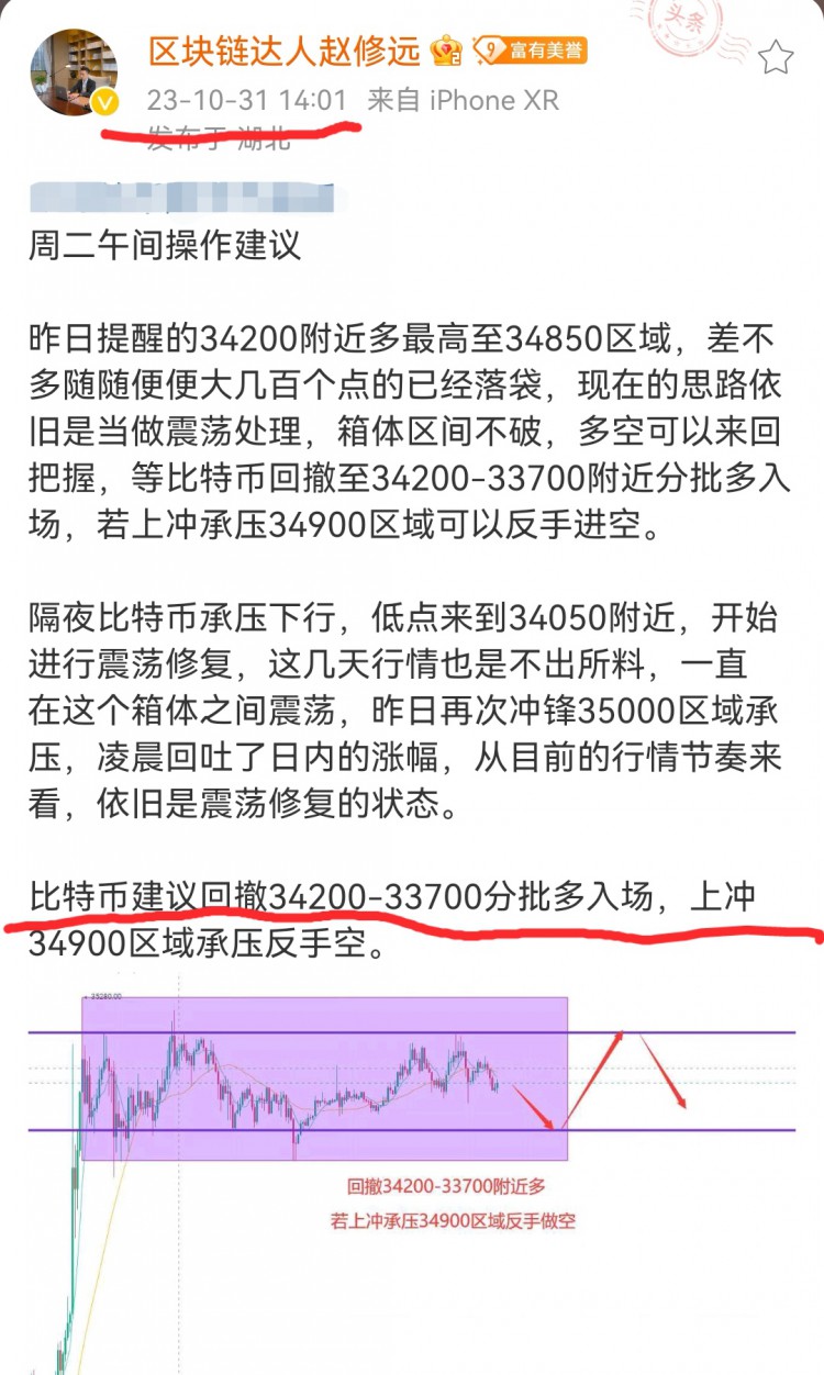 [區(qū)塊鏈達(dá)人趙修遠(yuǎn)]不是我不帶大家做短線,只是兩三百個(gè)點(diǎn)