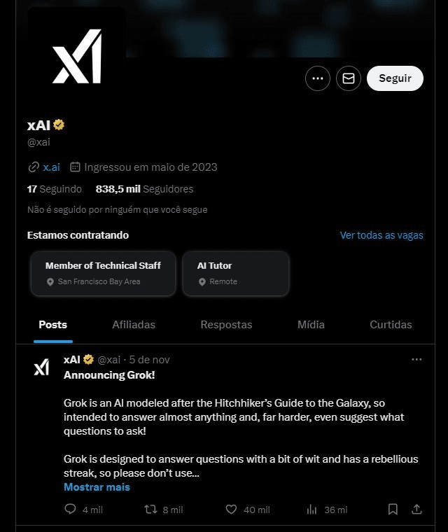 埃隆·馬斯克 (Elon Musk) 推出了 ChatGPT 人工智能競爭者 Grok，并且說他永遠(yuǎn)