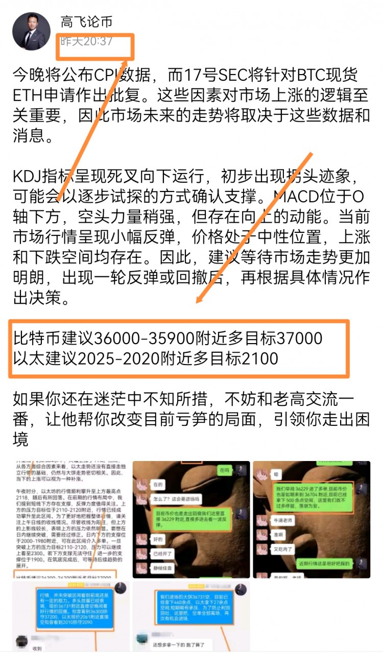 [高飛論幣]晚間CPI數(shù)據(jù)公布為市場帶來意外驚喜,數(shù)據(jù)低于預期表明通脹壓