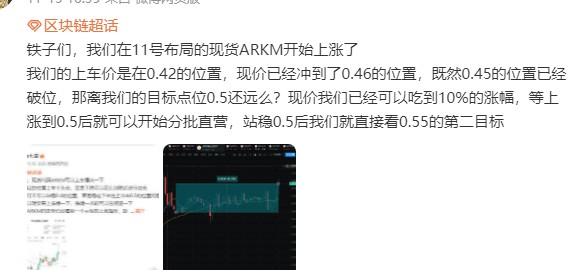 arkm 兄弟們,在11號(hào)給的現(xiàn)貨代碼