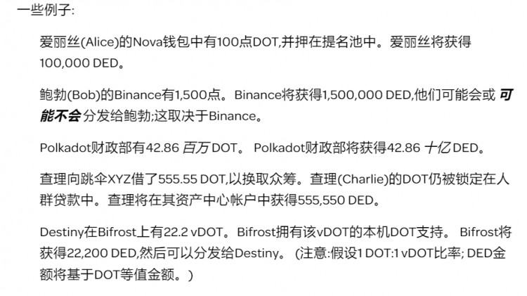 $DOT社區(qū)治理，全民空投$DED細(xì)則