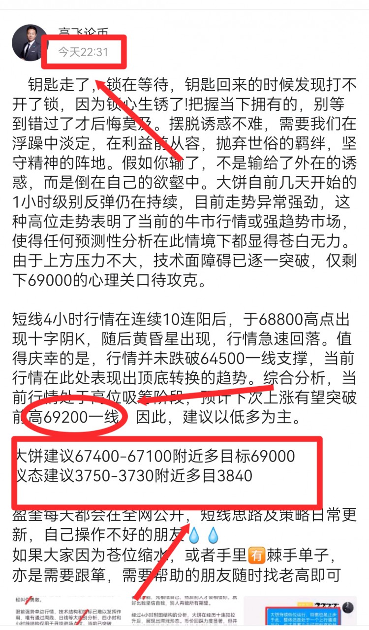 [高飛論幣]牛市行情不可能停滯不前