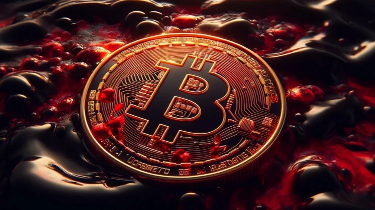 比特幣價格下跌2%，導(dǎo)致超過3400萬美元的比特幣多頭頭寸被清算