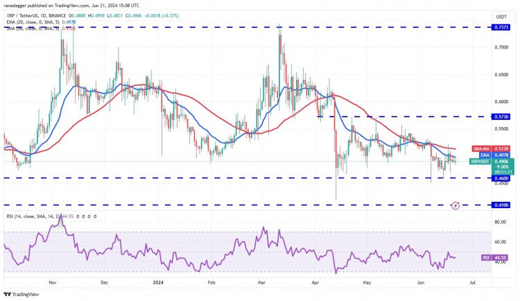 XRP 價格分析。