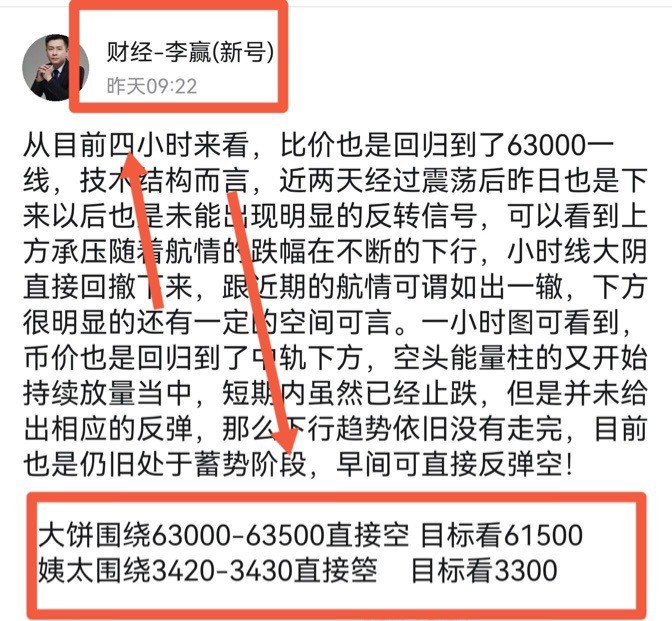 [財經(jīng)老李]財經(jīng)老李：6.25日早間比特幣以太坊操作與分析