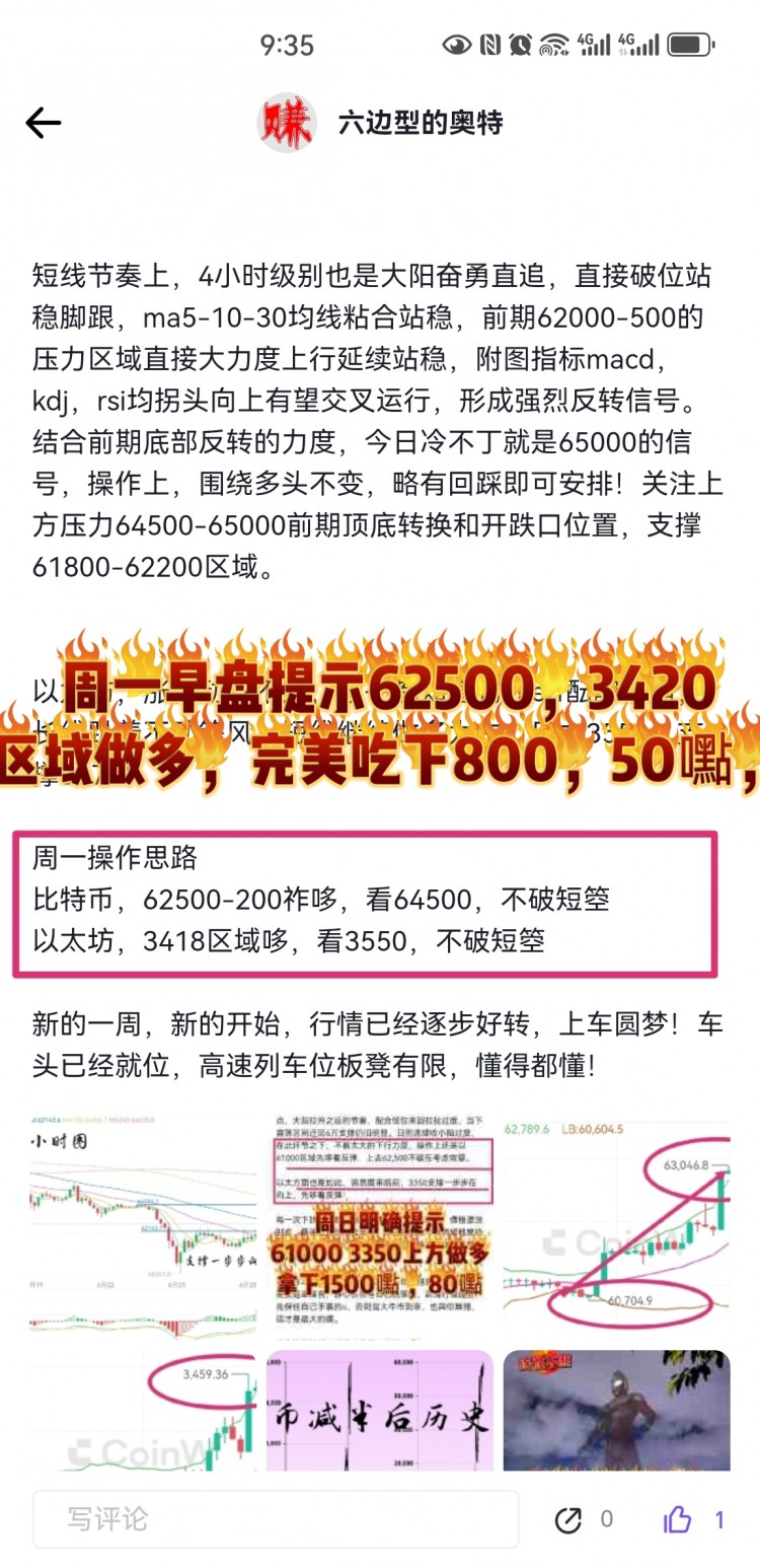 [六邊形的奧特曼]比特幣和以太坊價格展望
