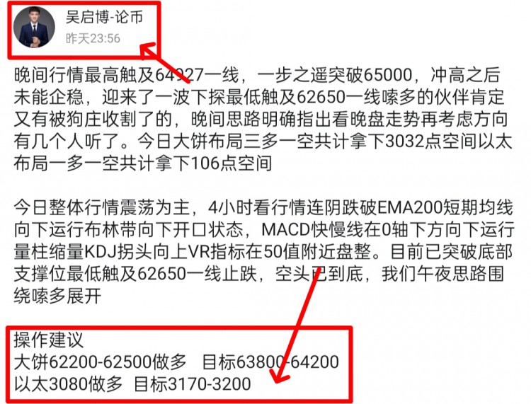 [吳啟博—論幣]周五早間比特幣以太坊思路以及操作建議