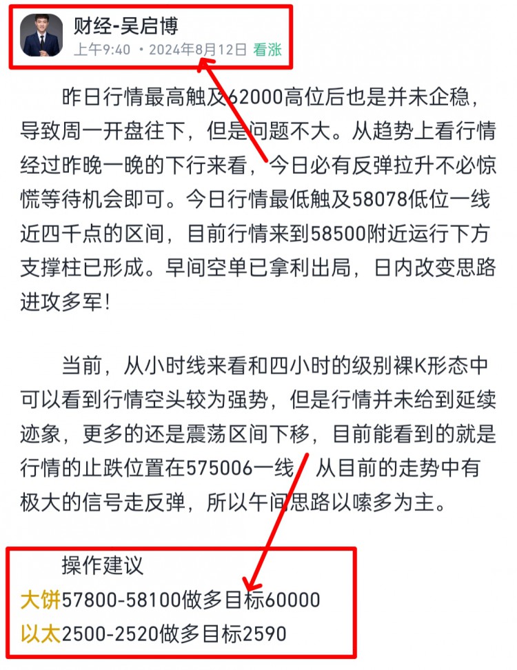[吳啟博—論幣]周一午后比特幣以太坊思路以及建議